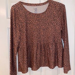 Pink rose top